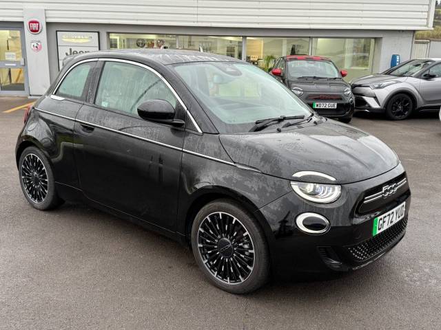 Fiat 500 La Prima Electric Black